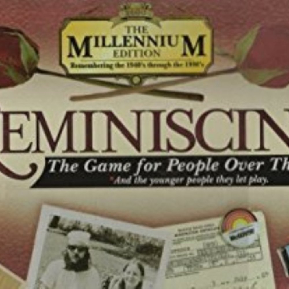 REMINISCING Millennium Edition Party Game - Trivia Game by TDC Games - SEALED